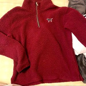 Pink pull over sweater